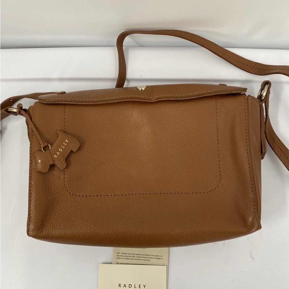 Brown Leather Crossbody Bag